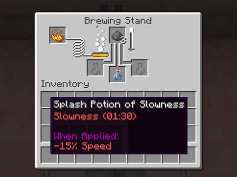 Potion of Slowness in Minecraft – How to Make and Use it – Howchoo