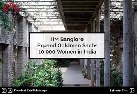 IIM Bangalore Expands Goldman Sachs 10,000 Women in India | Women of ...