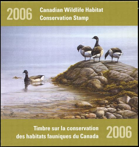 Buy Canadian Wildlife #FWH22 - Brant Goose (2006) $8.50 | Arpin Philately