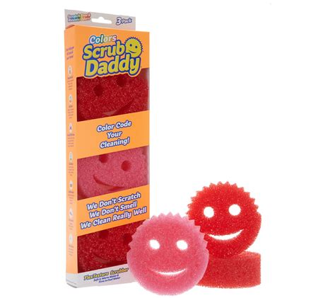 Scrub Daddy Set of 6 Flex Texture Sponge Set - Page 1 — QVC.com