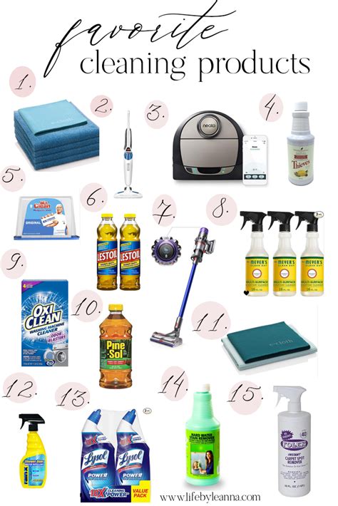 Favorite Cleaning Products for Your Home