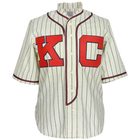 Kansas City Monarchs 1945 Home Jersey – Ebbets Field Flannels