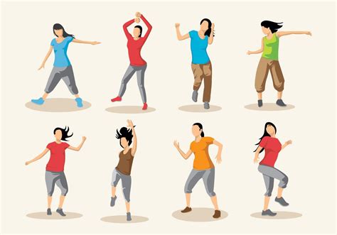 Zumba Dance Vector 126248 Vector Art at Vecteezy