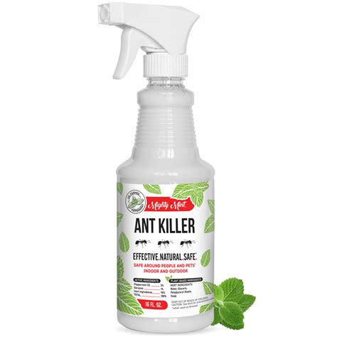 Natural Peppermint Oil Ant Killer + Repellent Spray, 16oz - Walmart.com