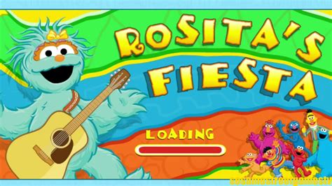 Sesame Street Rosita's Fiesta Counting Game For Kids - YouTube