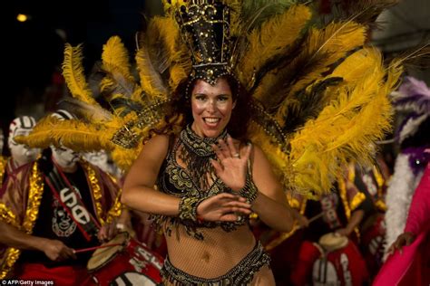 Party season gets underway in Uruguay as revellers take to the streets of Montevideo in stunning ...