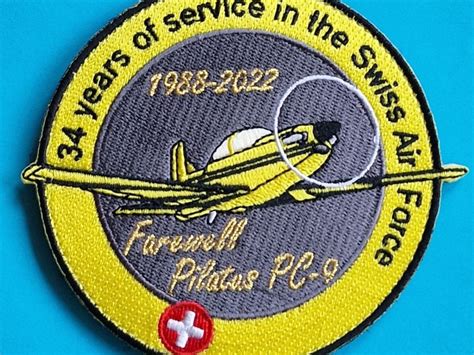 Luftwaffe Pilatus PC-9 34 Jahren in den Swiss Air Force Klet | Kaufen auf Ricardo