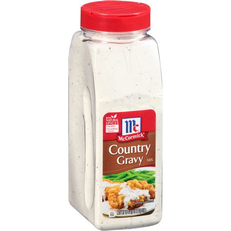 McCormick Country Gravy Mix 18 oz - Delicious and Easy-to-Prepare