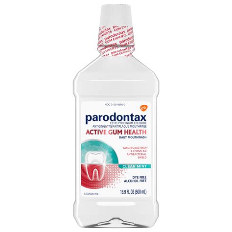 Parodontax Active Gum Health Clear Mint Mouthwash