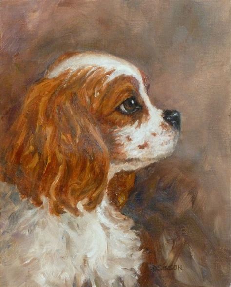 Cavalier King Charles Painting at PaintingValley.com | Explore ...