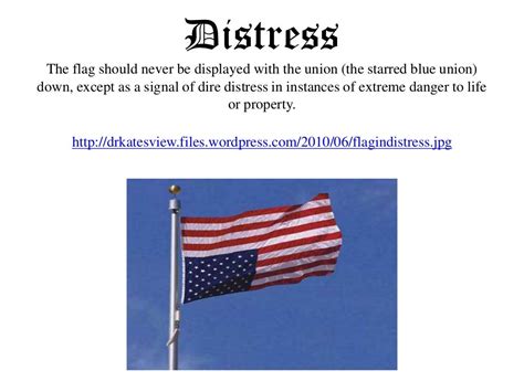 Etiquette of the united states flag of america