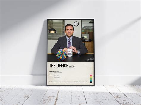 The Office Digital Poster Michael Scott Poster Tv Series - Etsy