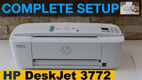 HP DeskJet 3772 Complete Setup, Unboxing, Install Setup Ink, Copy ...