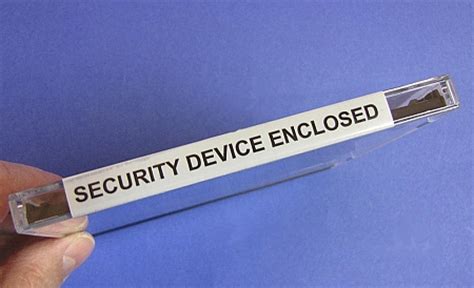 CD Jewel Case Security Device Enclosed Labels 500 114SDEjewel