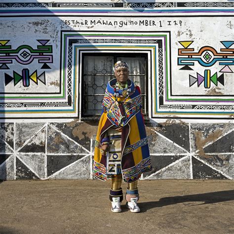 Reinventing Resistance: The Ndebele Tribe’s Geometric Wall Art - ELEPHANT