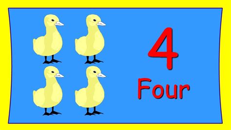 Counting Ducks - Lets learn to count from 1-10 - YouTube