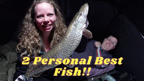 EXCITING WEEKEND OF ICE FISHING! Camping On The Ice - YouTube