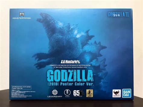 S.H.MONSTERARTS GODZILLA KING Of Monsters 2019 Poster Color Version Figure £286.73 - PicClick UK