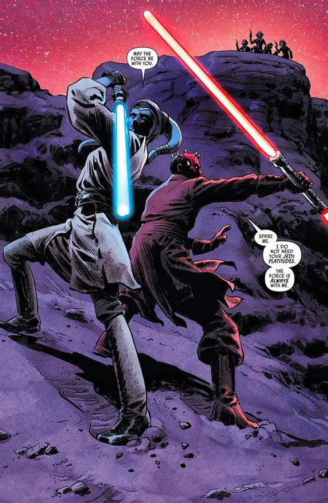 Darth Maul and Jedi Padawan Eldra Kaitis are forced to ally against bounty hunters on the moon ...