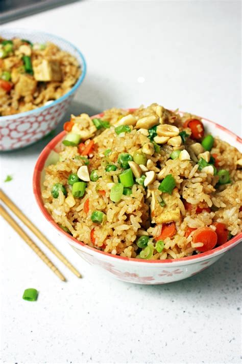 Easy Tofu Fried Rice | Busy But Healthy