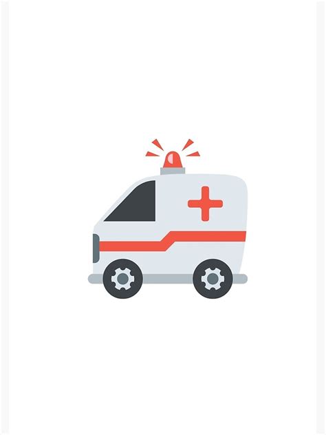 "Ambulance Emoji" Spiral Notebook for Sale by stamus | Redbubble