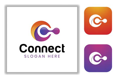 Connect Logo Vector Art, Icons, and Graphics for Free Download