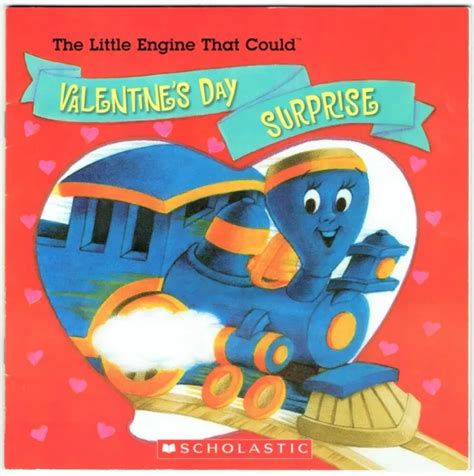 CHILDREN’S SCHOLASTIC BOOK The Little Engine That Could VALENTINE’S DAY ...