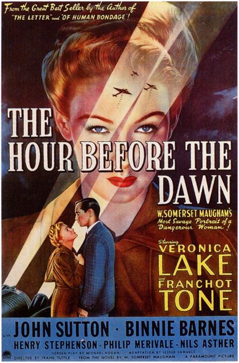 The Hour Before the Dawn Movie Posters From Movie Poster Shop