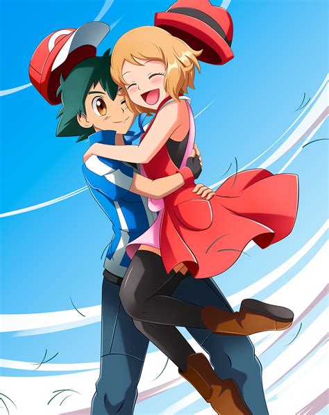 Ash x Serena Amourshipping day by Bicoitor on DeviantArt | Pokemon ...