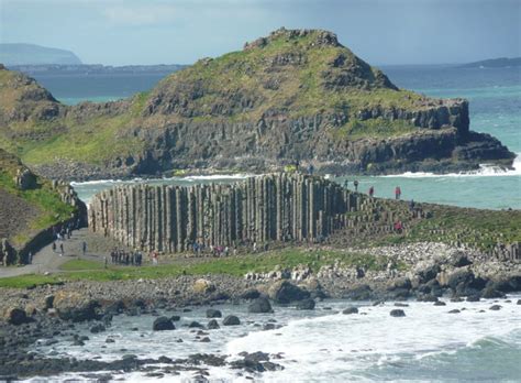 Telephoto view of the Giant's Causeway © Humphrey Bolton :: Geograph Ireland