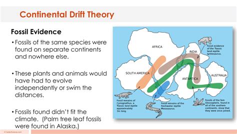 CONTINENTAL DRIFT THEORY LESSON PLAN – A COMPLETE SCIENCE LESSON USING ...