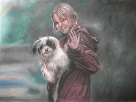 Pastel of Bridge to Terabithia by fantafiction on DeviantArt