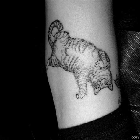 Fat Cat Tattoo - Best Tattoo Ideas Gallery