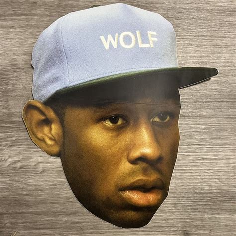 Golf Wang Tyler The Creator Wolf Big Logo Sticker Golf Wang | Grailed