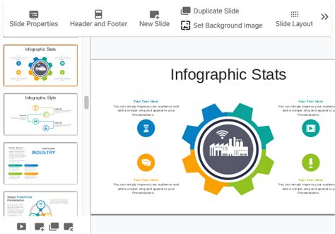 Infographic Presentation Software