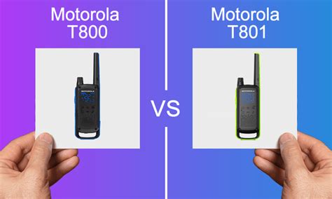 Motorola T800 vs T801 - Which one should you buy?