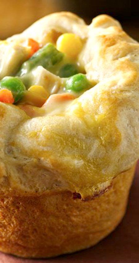 Grands!™ Mini Chicken Pot Pies | Recipe | Mini chicken pot pies, Chicken pot pie, Chicken pot