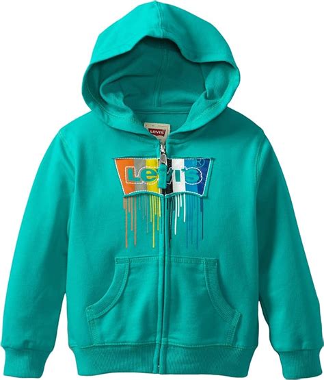 Amazon.com: Levi's Little Boys' Jerome Hoodie, Green, 3T: Fashion ...