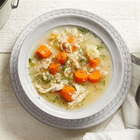 Instant Pot Chicken Soup with Root Vegetables & Barley Recipe - EatingWell