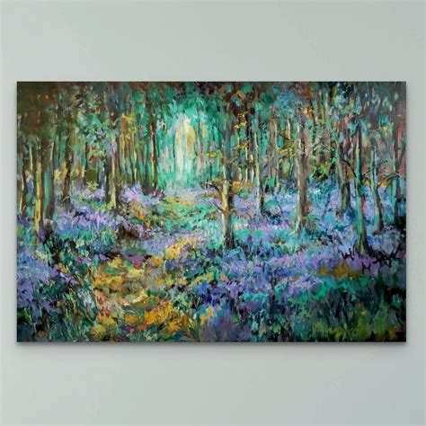 Bluebell Woods paintings — Sue Gardner - Original Paintings