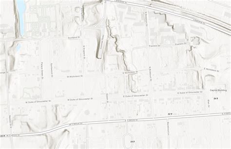 Tennessee Elevation Map With Cities / This tool can be used to find an estimate for the ...