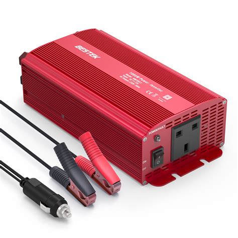 BESTEK 1000W Power Inverter DC 12V to AC Outlet 230V 240V