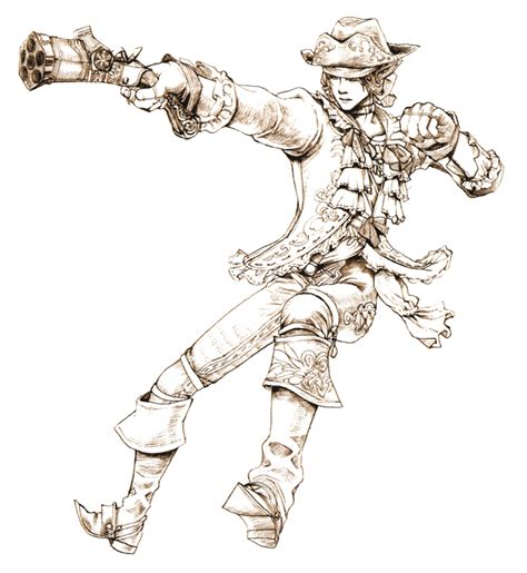 Corsair Sketch from Final Fantasy XI | Final fantasy xi, Final fantasy artwork, Final fantasy art