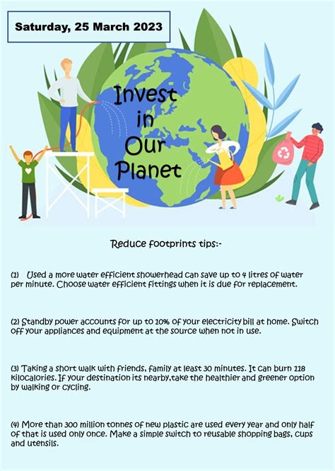 EARTH HOUR 2023 – INVEST IN OUR PLANET