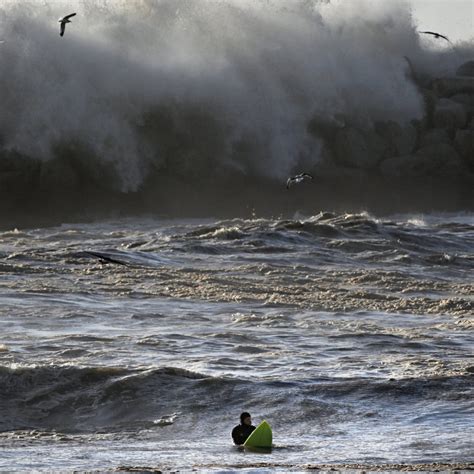 Huge Waves Are Demolishing California's Coastline - Outside Online