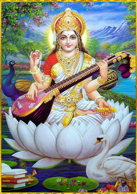 Goddess Saraswati Wallpapers