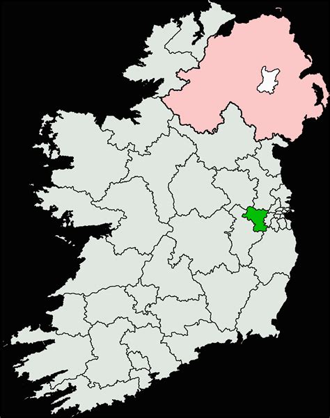 Map Of Kildare Ireland | secretmuseum