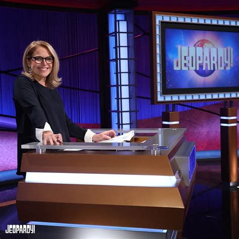 Jeopardy! host Katie Couric makes TV history as show’s first female ...