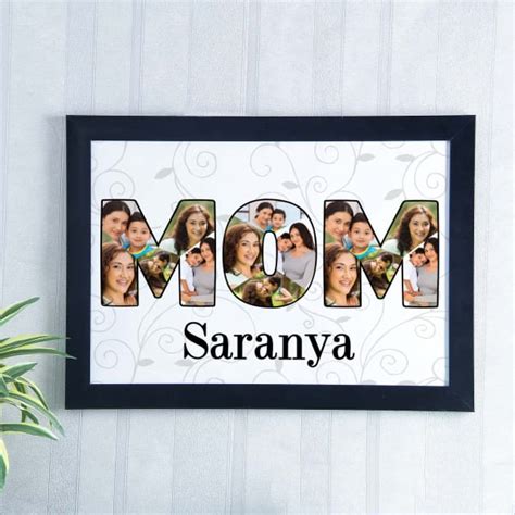 Mom's Photo Collage Personalized A3 Photo Frame: Gift/Send Home Gifts ...