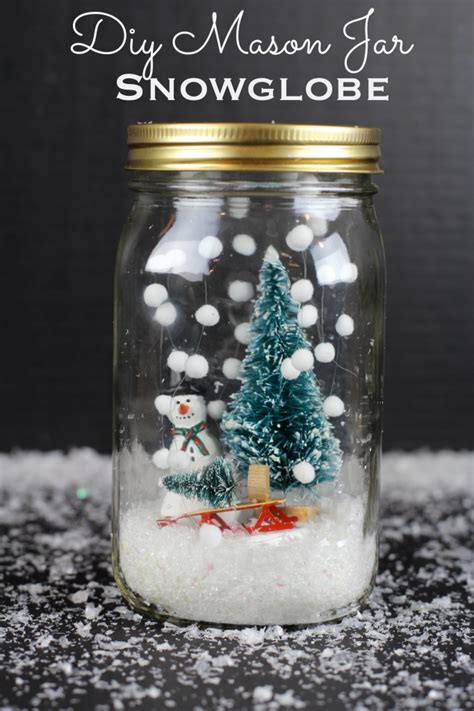 DIY snow globe - Fun Crafts Kids